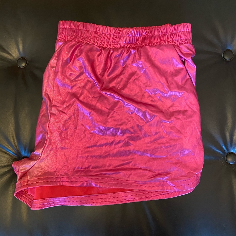 Pink festival shorts